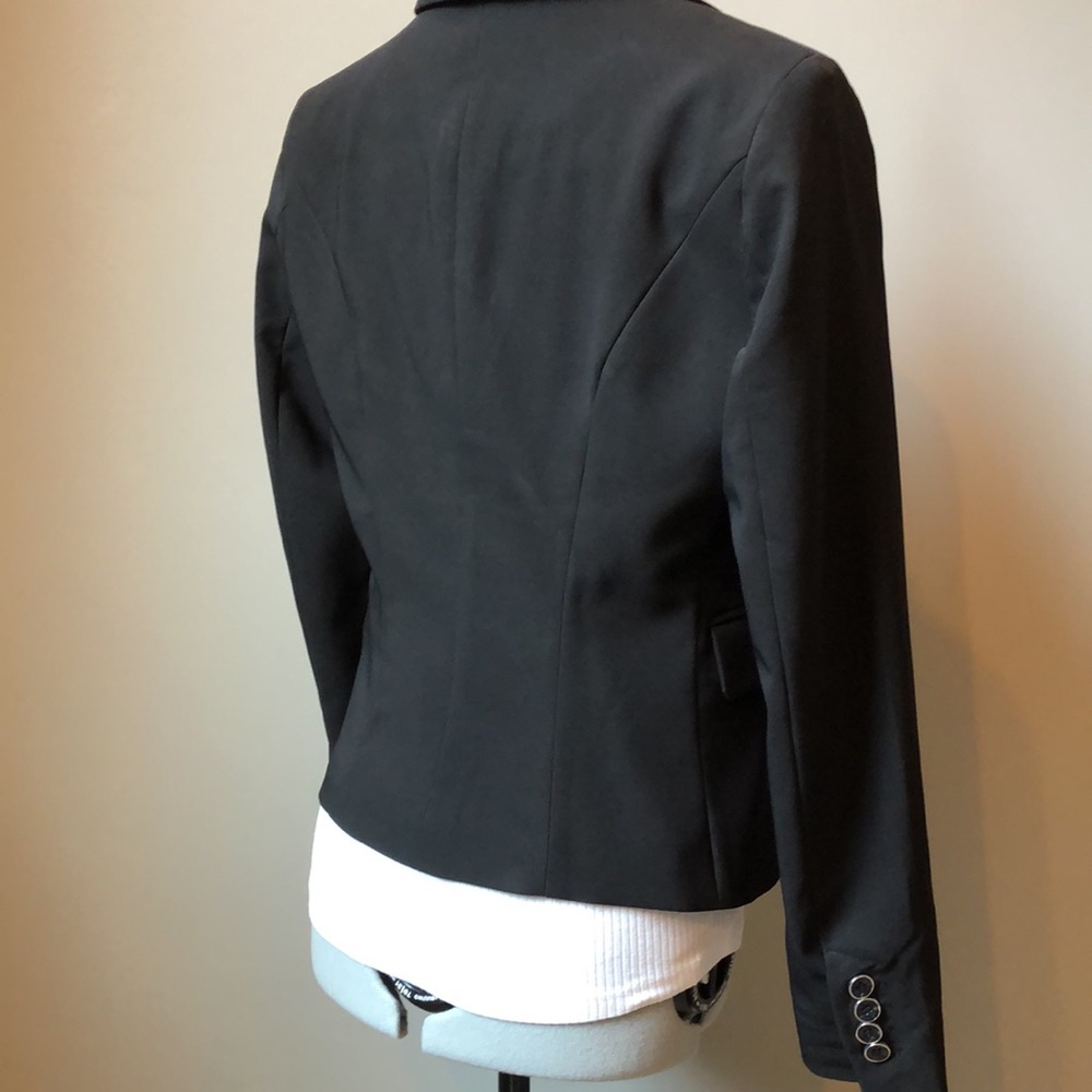 NY&Co 7th Avenue Design Studio Black Double Breasted Blazer NWOT - Picture 4 of 8
